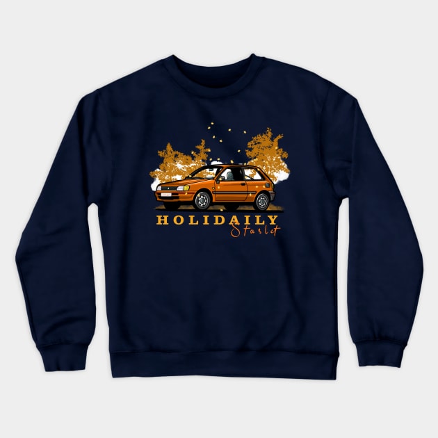 Holidaily Starlet Crewneck Sweatshirt by CoretanVector